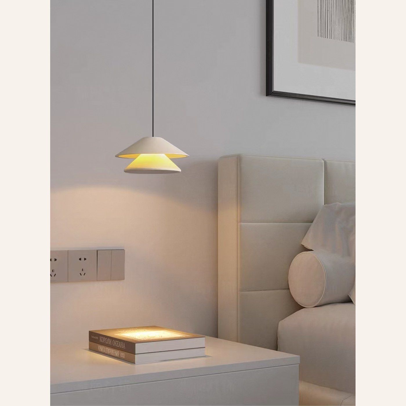Colored Cone Small Pendant Light